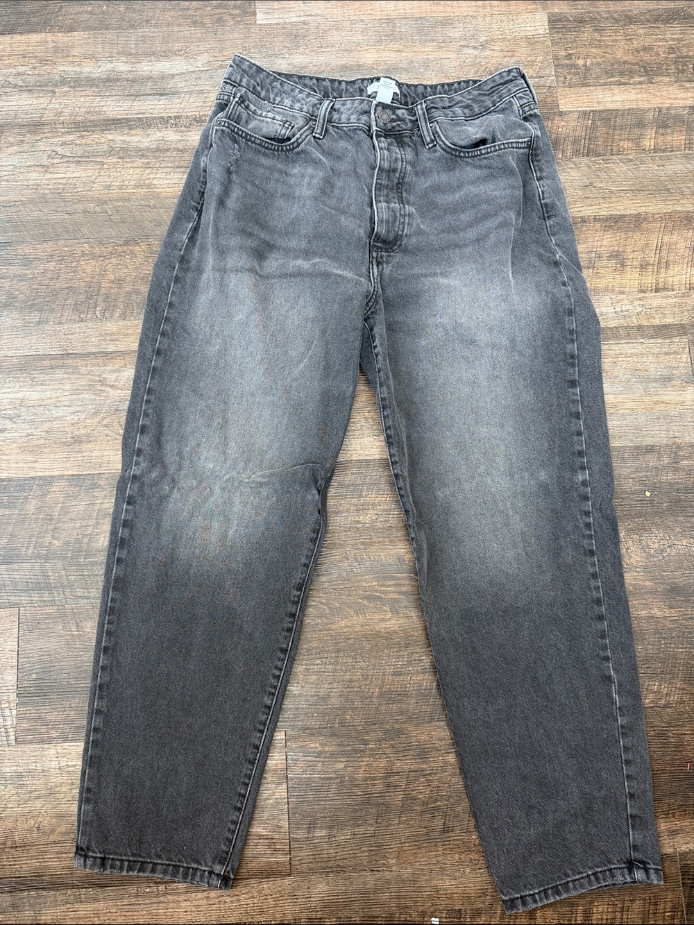 Button fly straight Jean